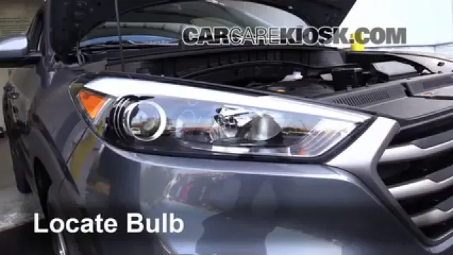 2016 Hyundai Tucson SE 2.0L 4 Cyl. Luces Luz de marcha diurna (reemplazar foco)